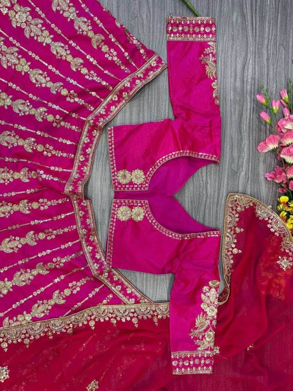 Silk Designer Traditional Lehenga - MYLUXURY LANE ENTERPRISE